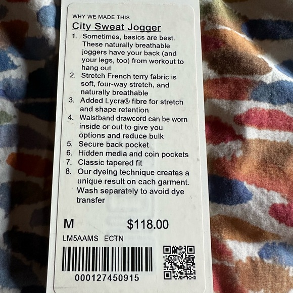 Lululemon Athletica City Sweat Joggers, Medium - Picture 4 of 4